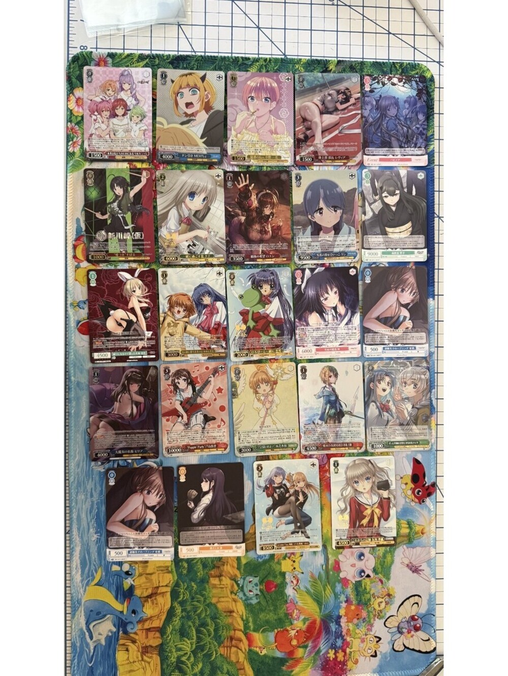 Weiss Schwarz 20 Card Lot Mixed Anime TCG RAW D13